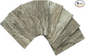 AULIGET 4-Piece Faux Stone Peel and Stick Backsplash Wall Tiles, Laundry Room by AULIGET