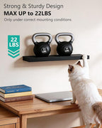 WALI Floating Shelves for Wall, 1 Tier Bathroom Storage Shelf Over Toilet - Image 5