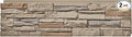 Faux Stone Wall Panels 2-Pack PU Stone Veneer Siding, Mortarless 46.25x12.88 by Wallwell
