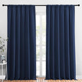 NICETOWN Living Room Curtains, Home Decorations Thermal Insulated Solid Rod by NICETOWN