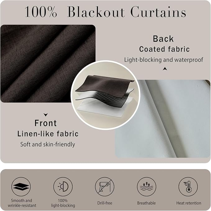 Magic Tape 100% Blackout Curtain - Image 4