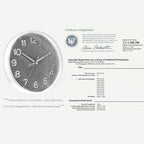 Roymnie Wall Clock 14 Inch Silent Green Wall Clocks Battery Operated- Modern - Image 6