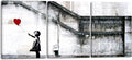 Wieco Art Banksy Grafitti Girl by WiecoArt