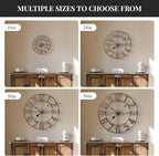 Cuspin 20 Inch Wall Clock, Large Modern Decorative Wall Clocks - Image 7