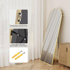 Simple Deluxe Arched Full Length Mirror, - Image 6