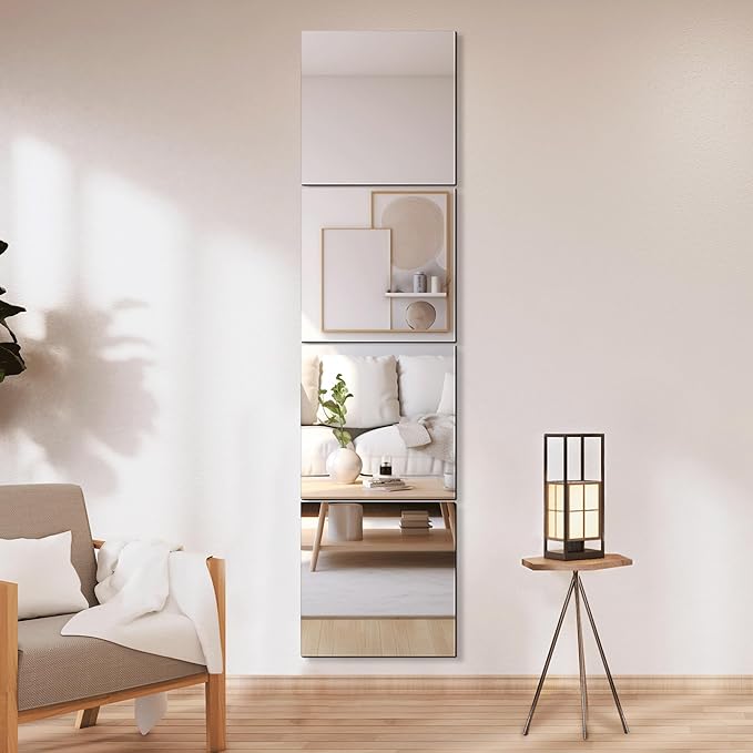 Delma Home Gym Mirrors, Square Large Wall Mirror - Image 2