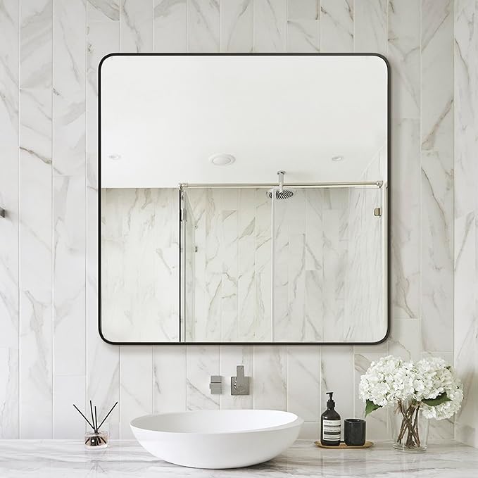 Delma Bathroom Vanity Mirror, High-Definition Bathroom Mirror, Versatile - Image 3