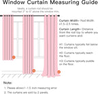 XiDi Curtains for Bedroom Decor Pink52/72/1 - Image 7