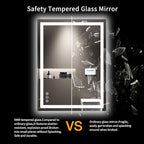 LOAAO 24X32 LED Bathroom Mirror - Image 8
