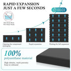 JBER Acoustic Studio Foam, 6 Pack 2" X 12" X 12" Round C-Panel Sound Foam - Image 5