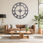 18.5 Inch Large Wall Clocks for Living Room, Modern Decorative Metal Big - Image 4