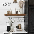 QEEIG Floating Shelves for Wall Bathroom Shelf Bedroom Kitchen Living Room - Image 3