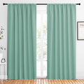 NICETOWN 2 Panels Blackout Curtains, Rod Pocket Thermal Insulated Drapes 84 by NICETOWN