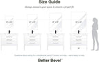 Better Bevel Frameless Square Mirror - Image 6