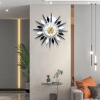 Large Metal DecorativeSilent Non-Ticking Modern Big Wall Clocks - Image 2