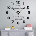 VANGOLD Big Wall Clock for Living Room by Vangold