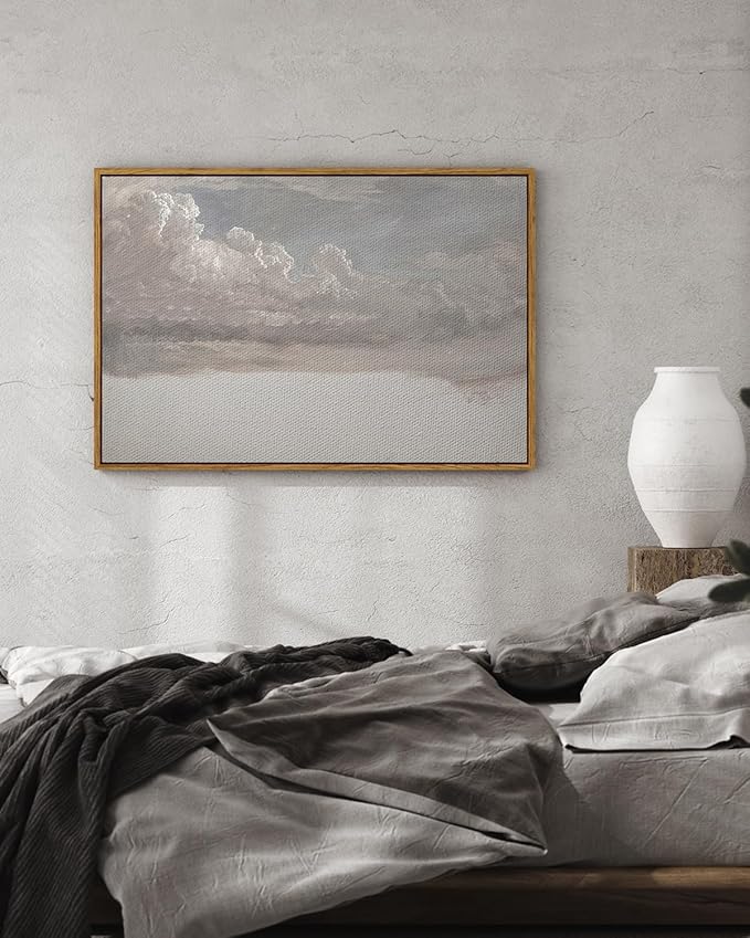 InSimSea Framed Canvas Wall Art Vintage Decor, Home Decor Classical Oil - Image 3