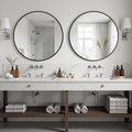 Antok 24 Inch 2PCS Round Mirror by AntokMirror