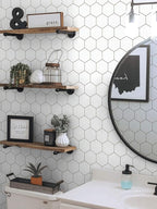 Kitchen Peel and Stick Wallpaper White Wallpaper Contact Paper - Image 8