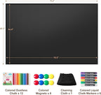 SELEAD Magnetic Chalkboard 72 x 48 Inches - Image 9