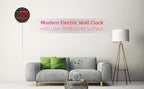 Digital Wall Clock with Large LED Display, Temperature, Auto-Brightness | Small - Image 6