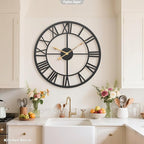 Pytha Sight 29.5 Inch Extra Giant Large Wall Clock, Oversized Modern Decorative - Image 4