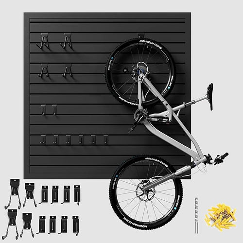 4'H x 4'W Slatwall Panel Garage Wall Organizer by GINCHAIN