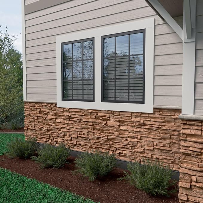 EverStone Canyon Ridge Faux Stone Panel, 45 3/4"W x 24 1/2"H x 1 1/4"D - Image 10