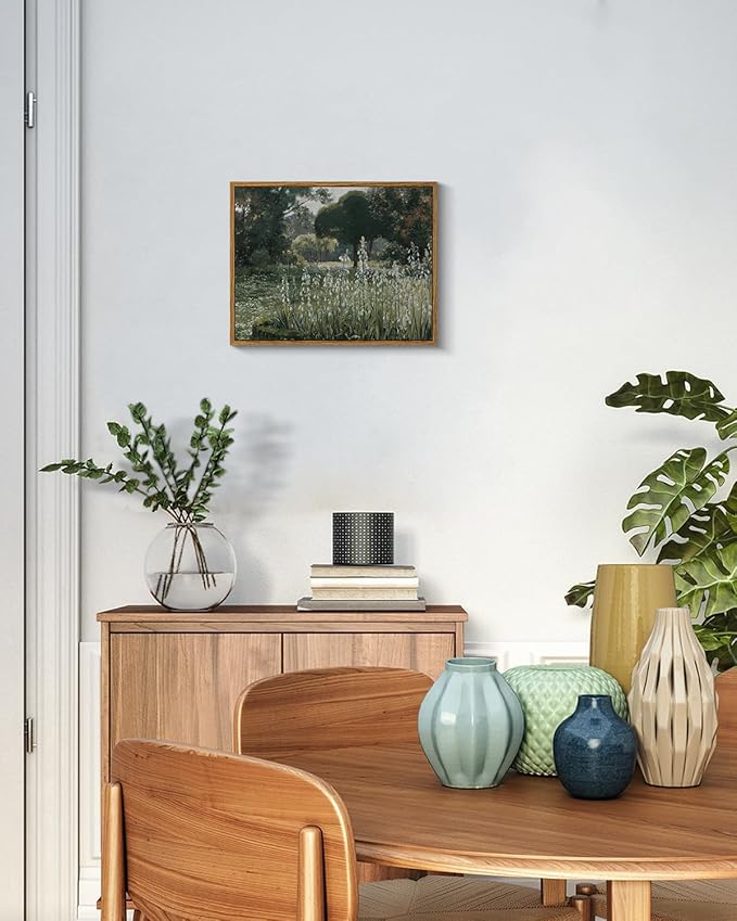 InSimSea Framed Canvas Wall Art Vintage Decor, Landscape Wall Art - Image 3
