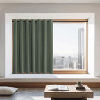NICETOWN Blackout Curtains 72 inches Long, Grommet Privacy Window Treatment by NICETOWN