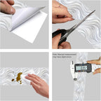 HOMETITUTE Wallpaper Border Peel and Stick Decorative Wall Trim Self Adhesive - Image 8