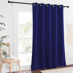 NICETOWN Sliding Door Window Treatment Blackout Patio Door Curtain Panels - Image 8