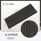 TO-TH Wood-Look Sound Panels, 4 Pack 47.2” x 23.6” Soundproof Wall Panels - Image 7