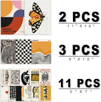 ANERZA 16 PCS Eclectic Wall Art Decor, Modern Maximalist Wall Prints - Image 2