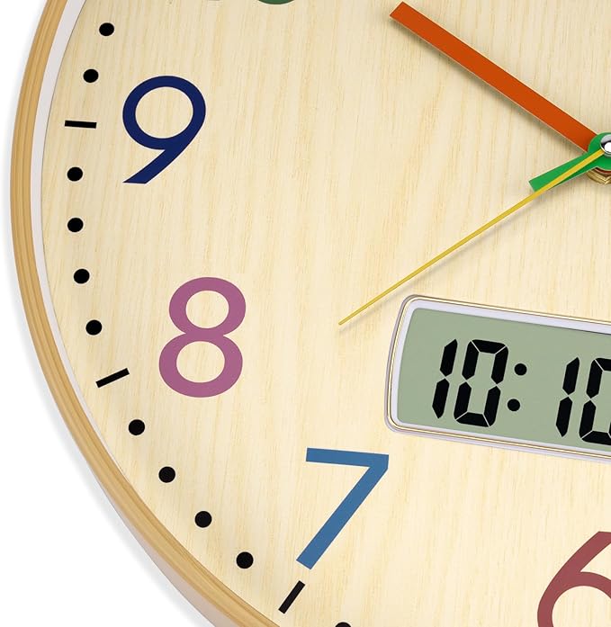Foxtop Digital and Analog Learning Clock - Image 7