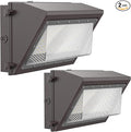 120W LED Wall Pack Light with Dusk-to-Dawn Sensor, 16800LM 5000K LED Security by Flakeeper