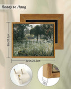 InSimSea Meadow with Flowers Painting Wall Art Prints, Classical Scenery - Image 3