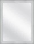 MCS Ezra 34.66x44.66 Large Wall Mirror, Vertical & Horizontal Wall Hanging by MCSIndustriesInc