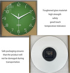 XNM Green Wall Clock for Living Room 16 Inches or Larger Modern Glass Wall - Image 7