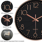 Modern Silent Wall Clock - Image 6