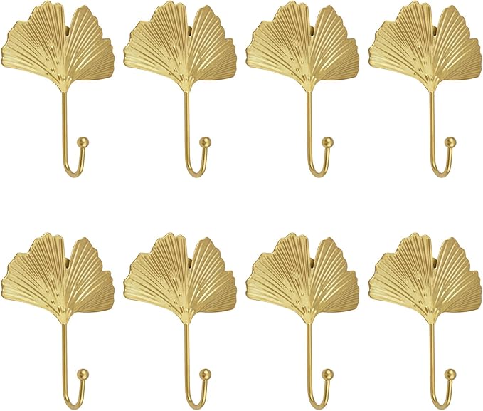 MOROBOR Decorative Leaves Iron Hook by MOROBOR