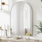 SCWF-GZ 24x36 Arch Mirror Square Full Length Wall Mounted Hanging or Against - Image 9