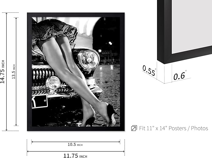 Poster Master Sexy Legs on Classic Car Poster - Image 3