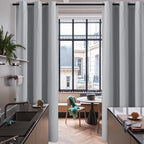 RYB HOME Blackout Curtains, Room Divider Curtains - Image 2