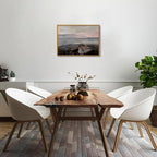 OIQArtOIQ Vintage Landscape Canvas Wall Art Framed Natural Scenery Painting - Image 5