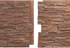 EverStone Canyon Ridge Faux Stone Panel, 45 3/4"W x 24 1/2"H x 1 1/4"D - Image 8