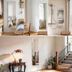 Frameless Mirror Full Length 57”x18”| Wall Mount Mirror Full Length Beveled - Image 6