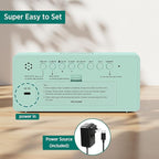 Peakeep Digital Clock, Alarm Clock Battery Backup Powered - Image 7