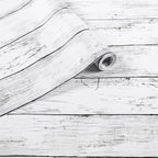 Arthome 11 x 100 inches White Gray, Peel and Stick Wallpaper, Wood Contact Paper by ArthomeWALLDECOR
