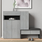practicalWs 17.7"×393.7" Grey Wood Contact Paper, Waterproof Gray Wallpaper - Image 8